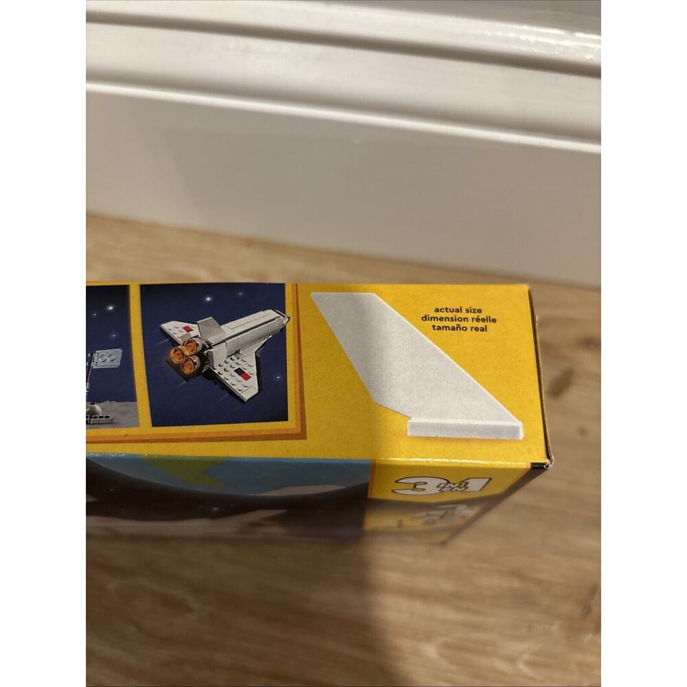 Lego Creator 3 In 1: Space Shuttle #31134 / 144 Pieces / 100% Complete Orig Box - Picture 5 of 16